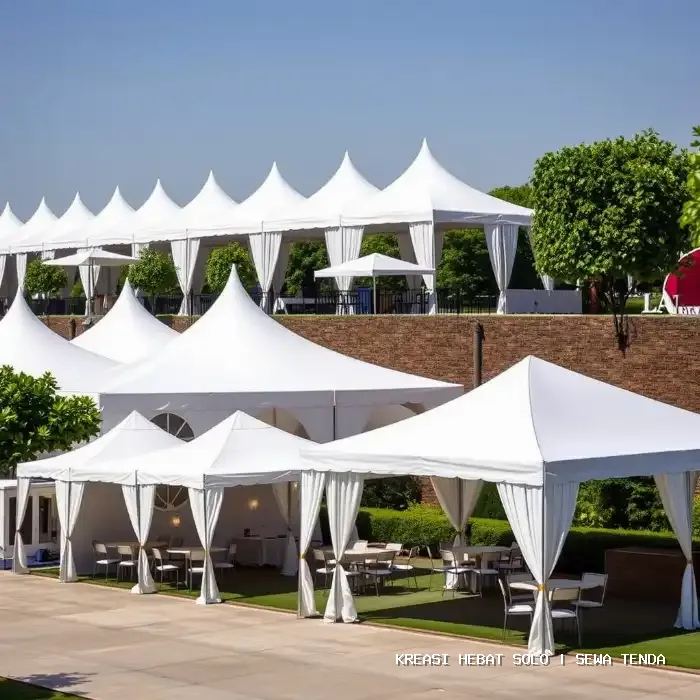Sewa Tenda Solo – Keamanan Struktur dan Kenyamanan Tamu