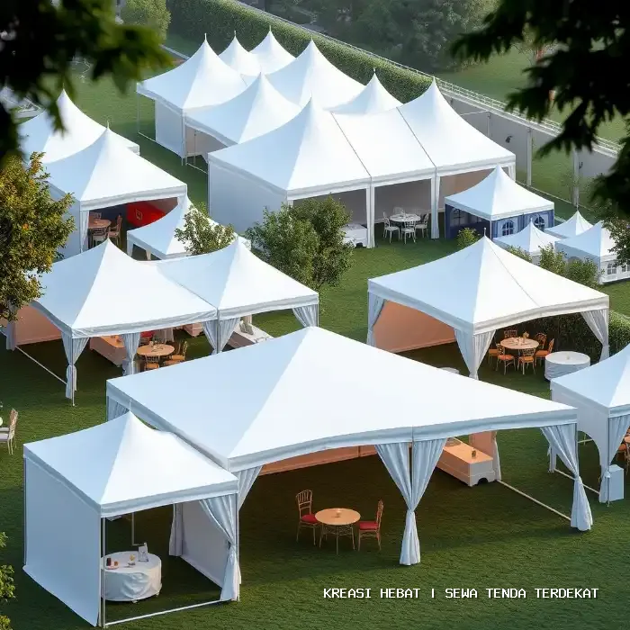 Sewa Tenda Terdekat – Keamanan Struktur dan Kenyamanan Tamu