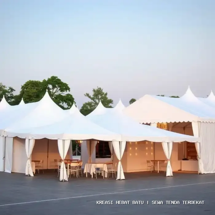 sewa tenda terdekat Batu