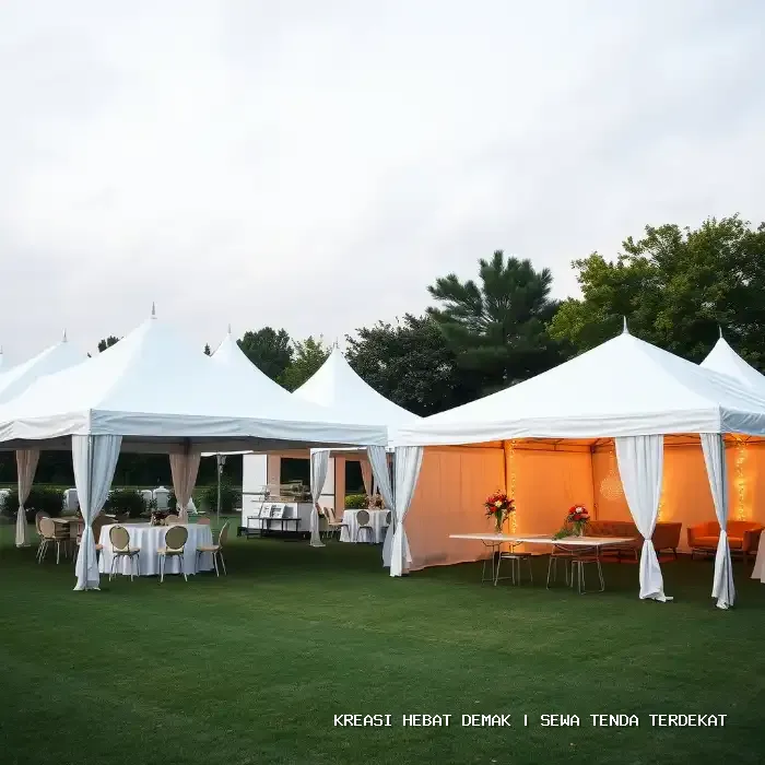 Sewa Tenda Terdekat Demak – Keamanan Struktur dan Kenyamanan Tamu