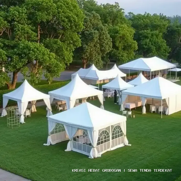 Sewa Tenda Terdekat Grobogan – Kenyamanan dan Keamanan Acara Anda