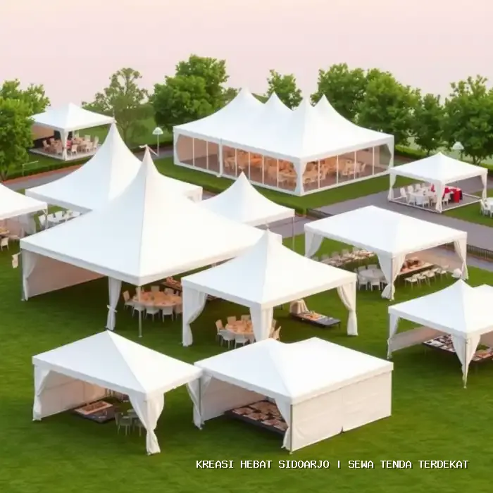 sewa tenda terdekat Sidoarjo