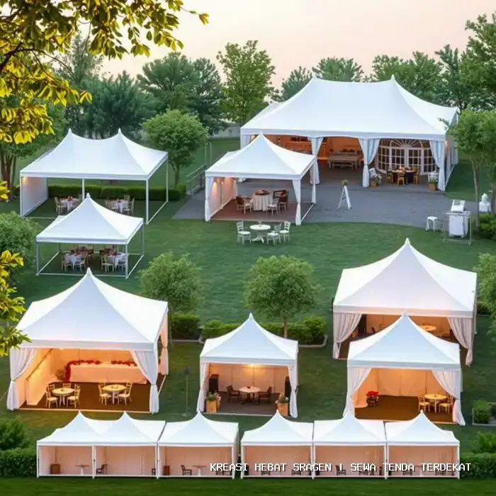 sewa tenda terdekat Sragen