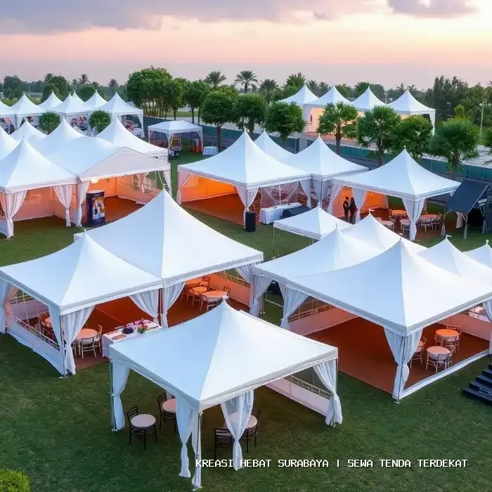 sewa tenda terdekat Surabaya