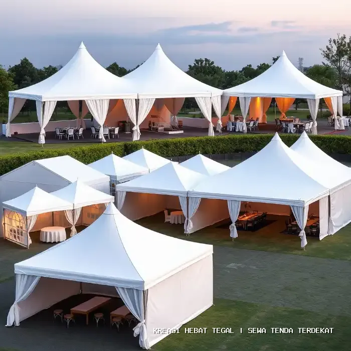 sewa tenda terdekat Tegal