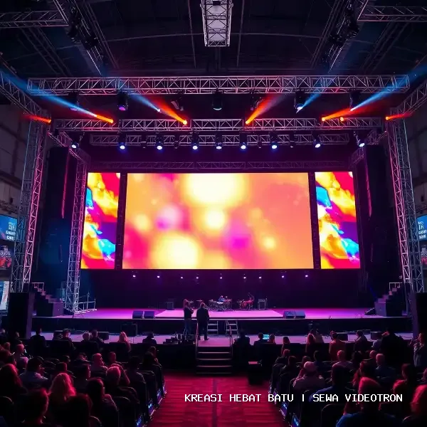 Sewa Videotron Batu – Outdoor P4.8 All-Weather