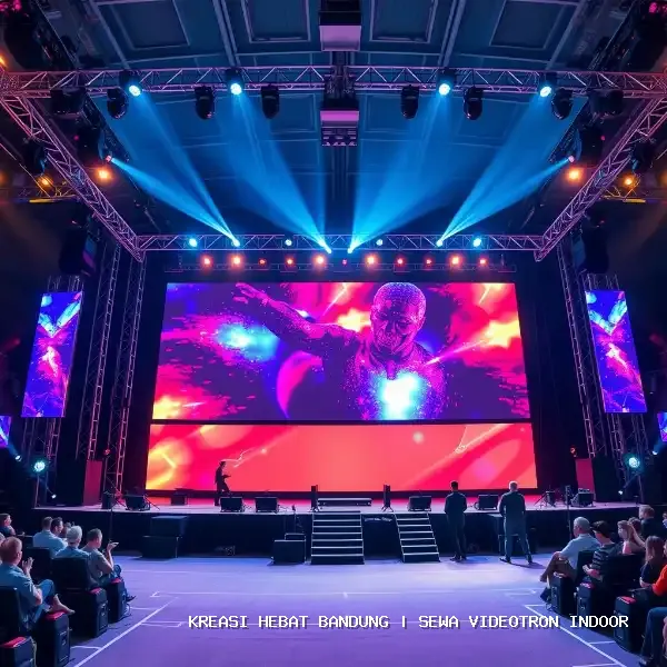 Sewa Videotron Indoor Bandung – P3.9 High Refresh