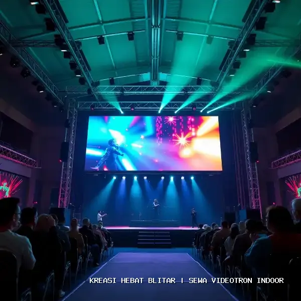 Sewa Videotron Indoor Blitar – P3.9 High Refresh