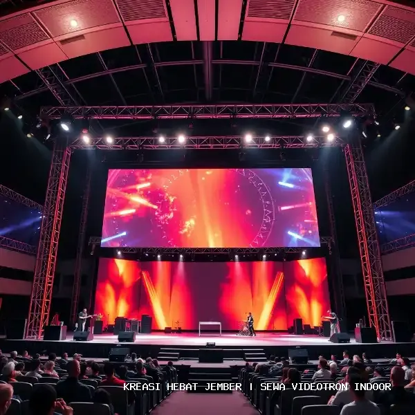 Sewa Videotron Indoor Jember P3.9 High Refresh