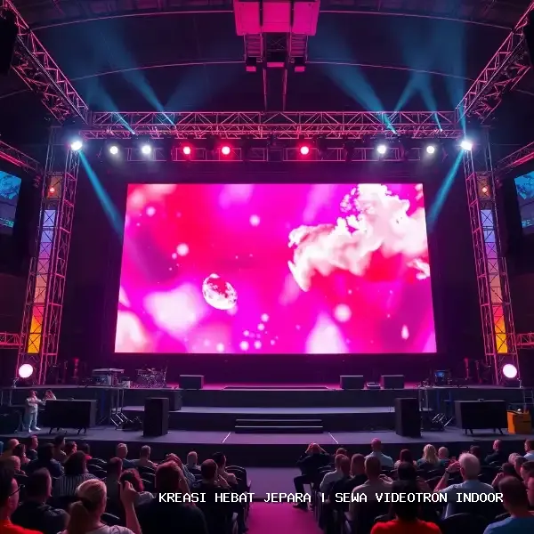 sewa videotron indoor Jepara