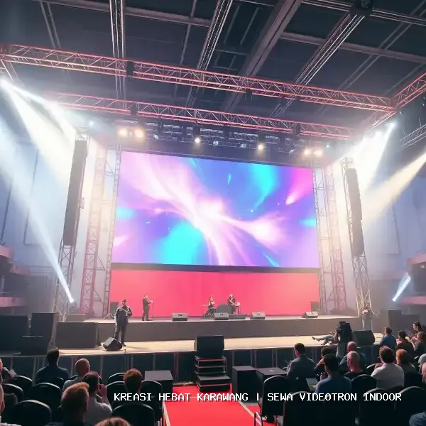 Sewa Videotron Indoor Karawang – P3.9 High Refresh