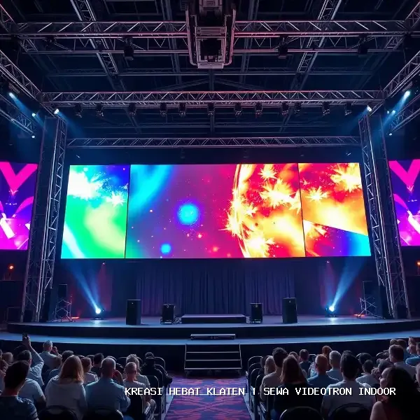 sewa videotron indoor Klaten