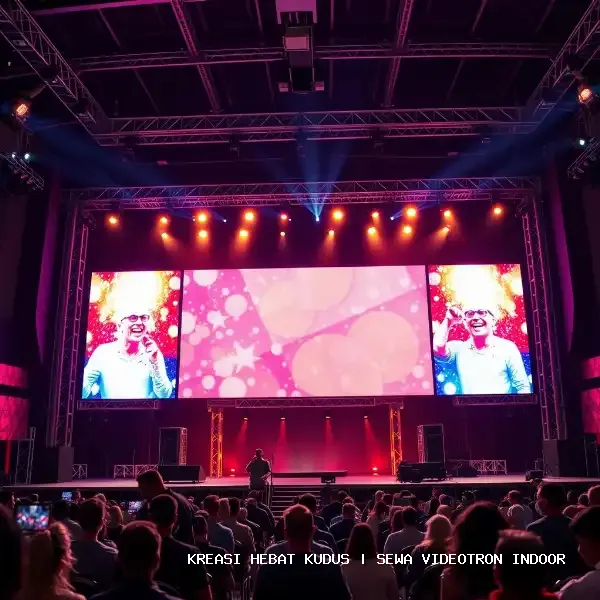 sewa videotron indoor Kudus