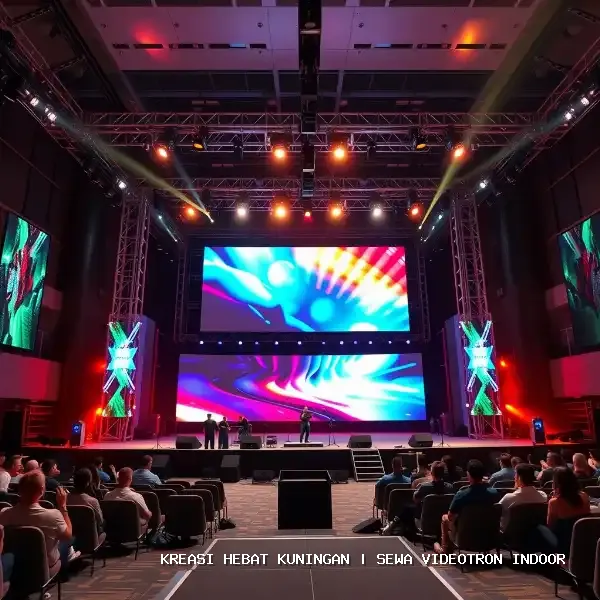 Sewa Videotron Indoor Kuningan P3.9 High Refresh