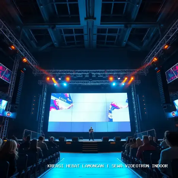 Sewa Videotron Indoor Lamongan – P3.9 High Refresh