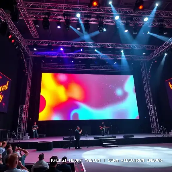 Sewa Videotron Indoor Madiun – P3.9 High Refresh