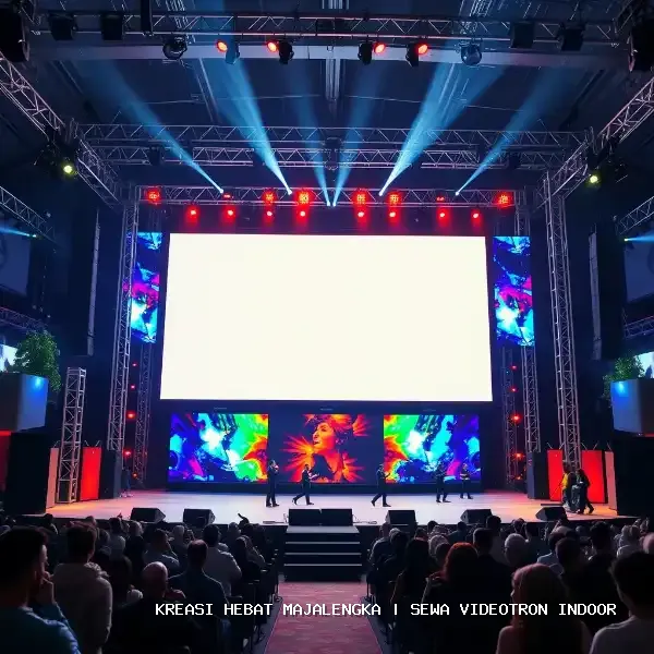 Sewa Videotron Indoor Majalengka – P3.9 High Refresh