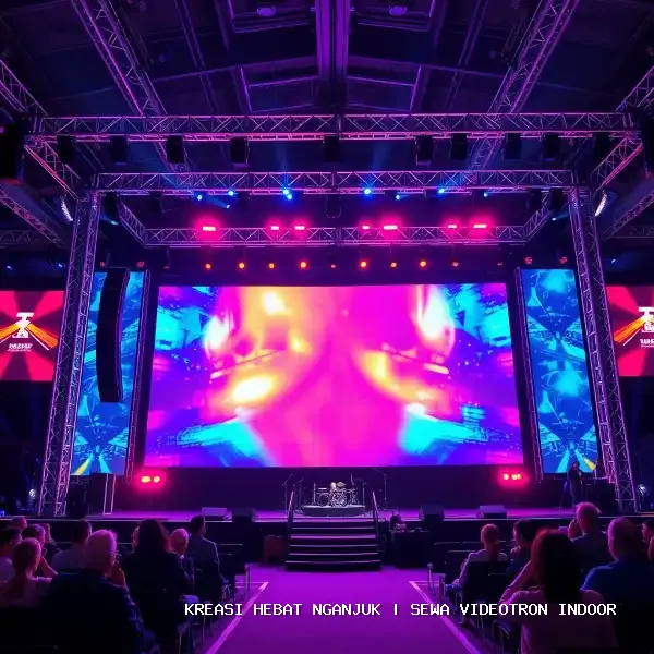 Sewa Videotron Indoor Nganjuk P3.9 High Refresh