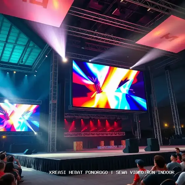 Sewa Videotron Indoor Ponorogo – P3.9 High Refresh