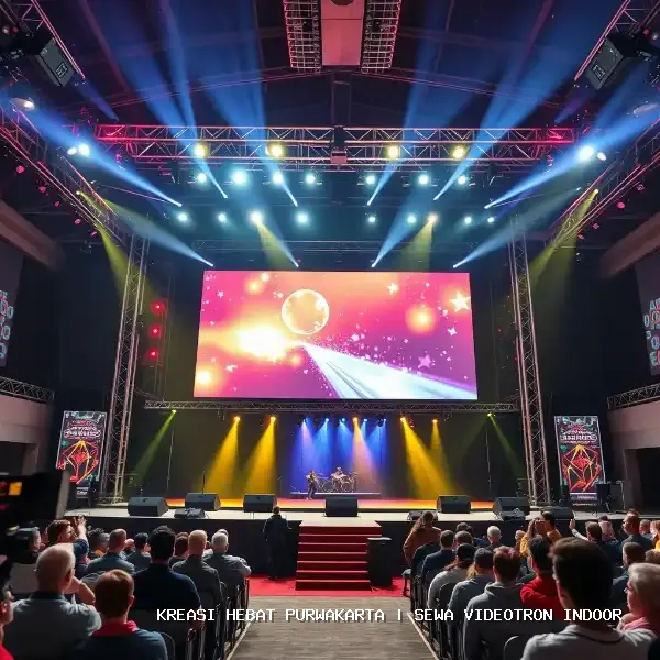 Sewa Videotron Indoor Purwakarta – P3.9 High Refresh