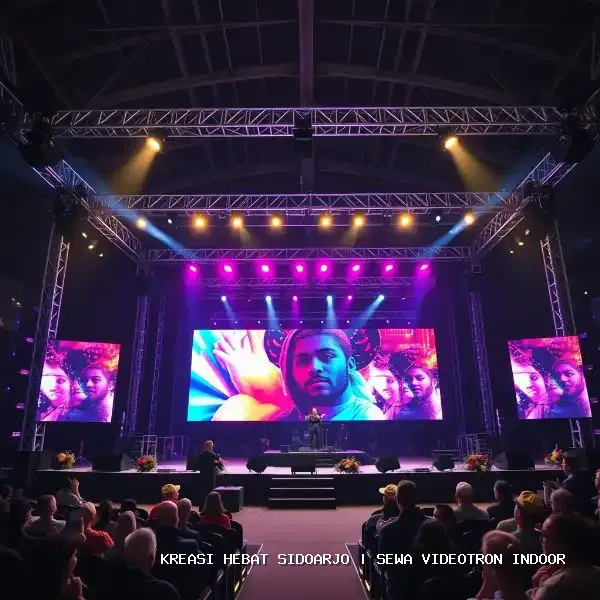 Sewa Videotron Indoor Sidoarjo P3.9 High Refresh