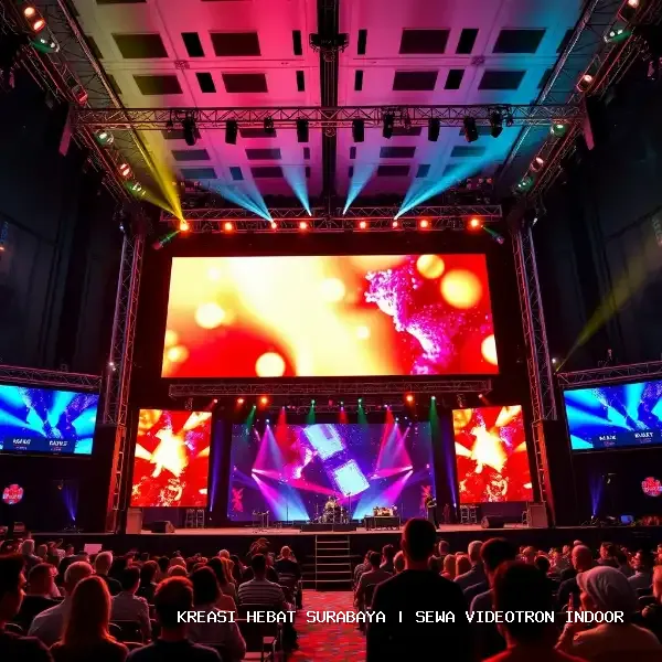 Sewa Videotron Indoor Surabaya – P3.9 High Refresh