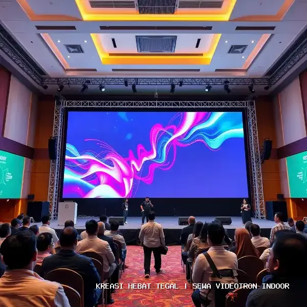 sewa videotron indoor Tegal