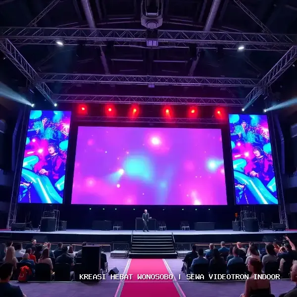 sewa videotron indoor Wonosobo