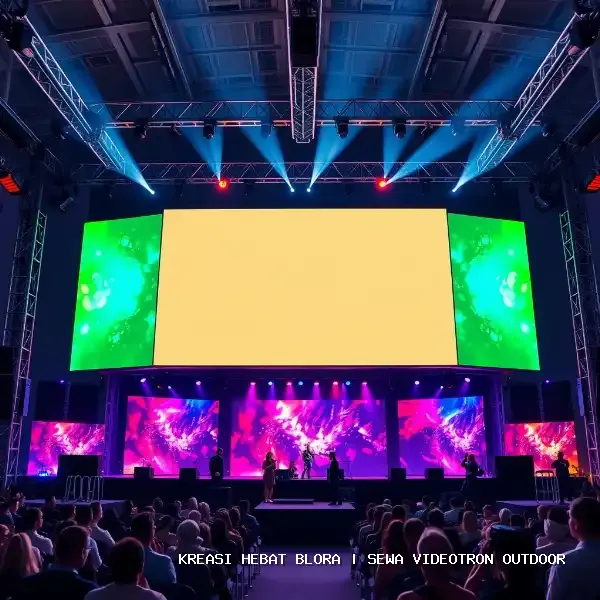 sewa videotron outdoor Blora