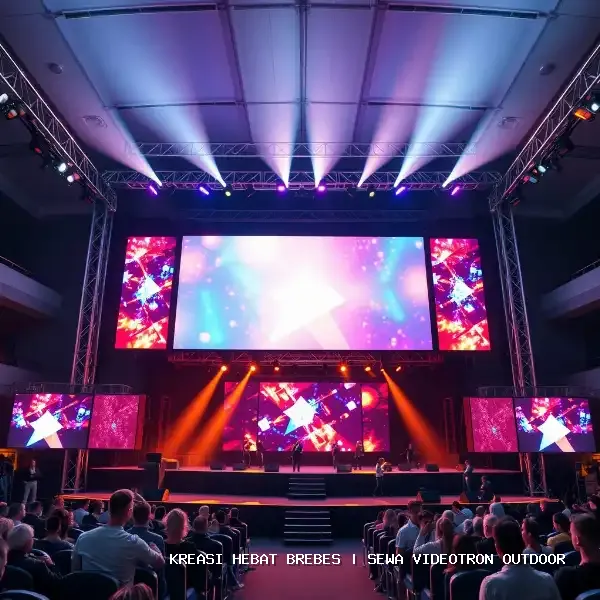 sewa videotron outdoor Brebes