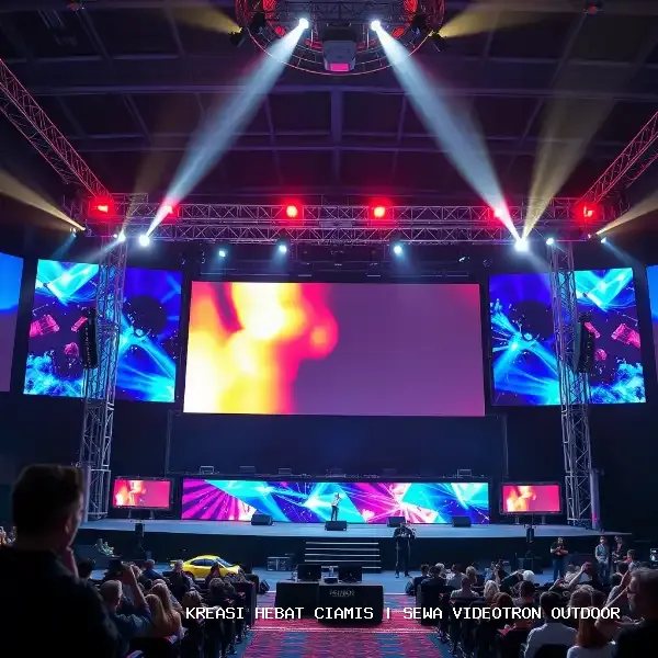 Sewa Videotron Outdoor Ciamis – P4.8 All-Weather