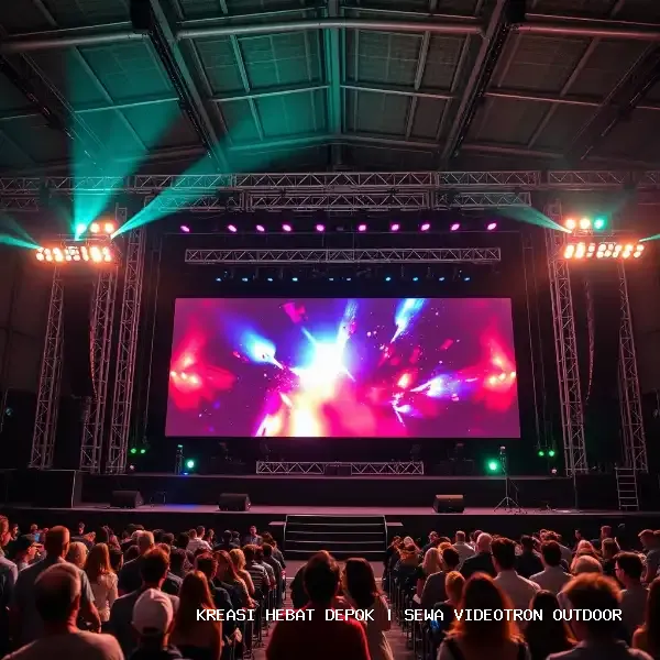 Sewa Videotron Outdoor Depok – P4.8 All-Weather