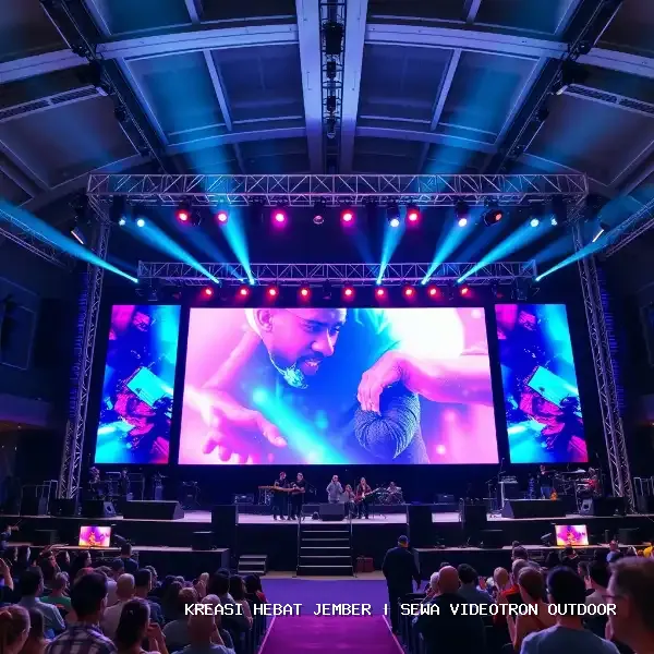 Sewa Videotron Outdoor Jember – P4.8 All-Weather