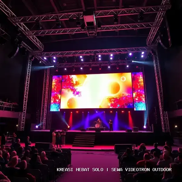 sewa videotron outdoor Solo