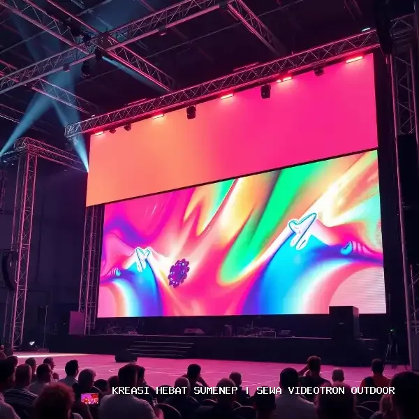 Sewa Videotron Outdoor Sumenep – P4.8 All-Weather