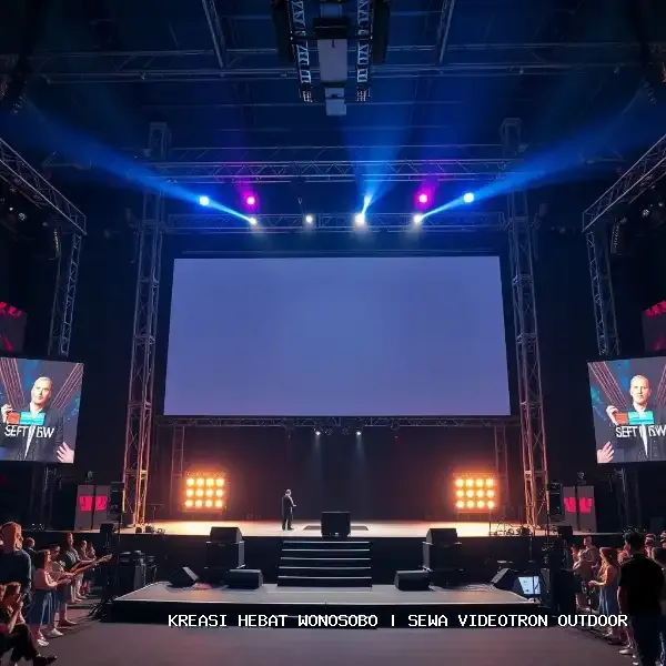 sewa videotron outdoor Wonosobo