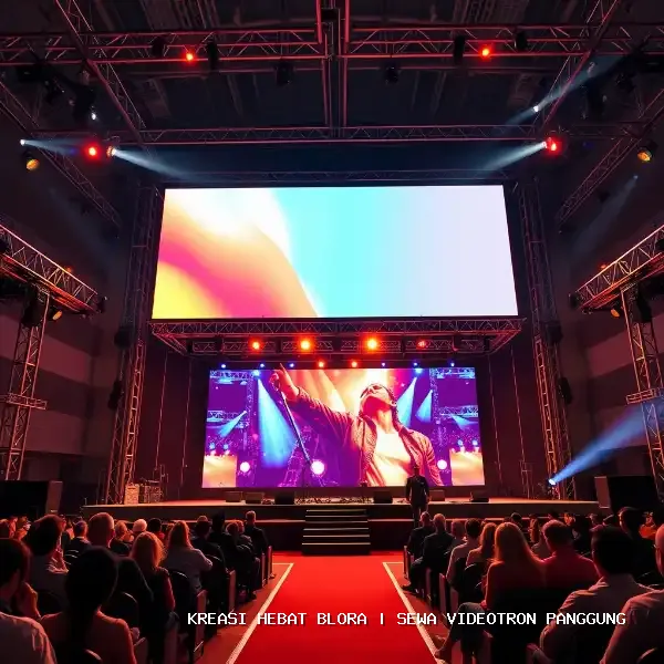 sewa videotron panggung Blora