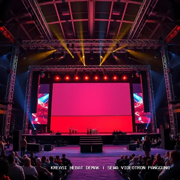 sewa videotron panggung Demak