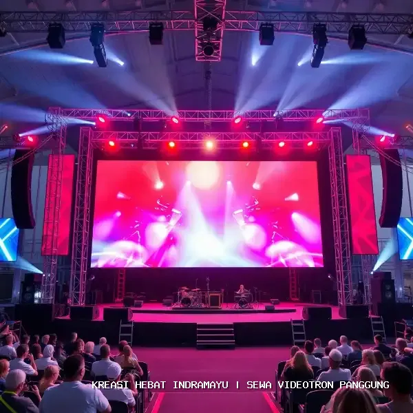 Sewa Videotron Panggung Indramayu – Outdoor P4.8 All-Weather