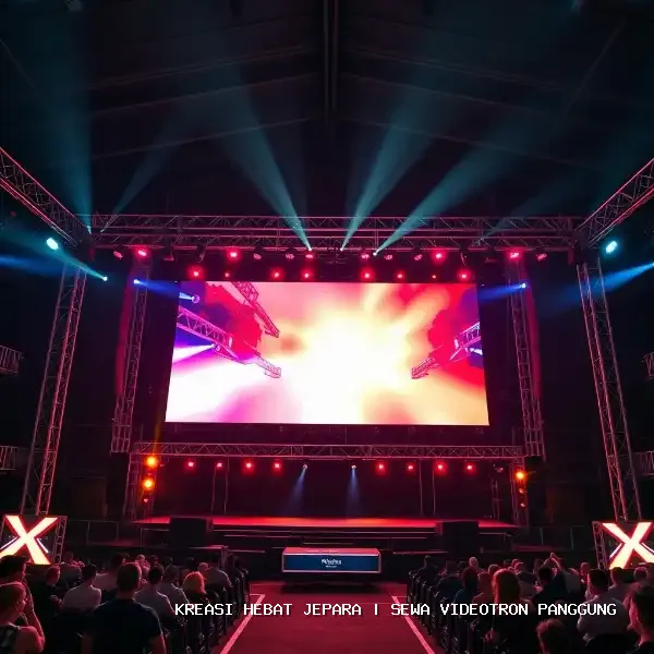 sewa videotron panggung Jepara