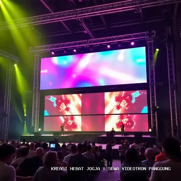 sewa videotron panggung Jogja