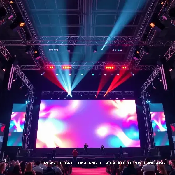 Sewa Videotron Panggung Lumajang – Videotron Outdoor P5.9 High Brightness