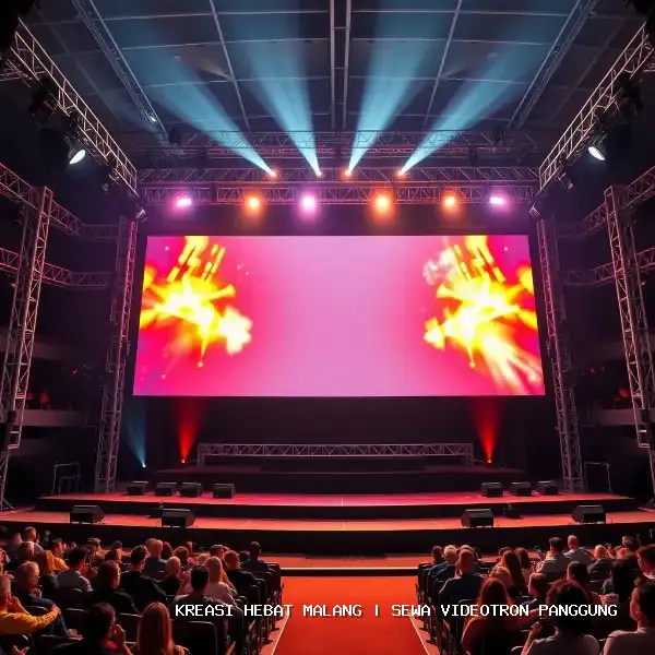Sewa Videotron Panggung Malang – Videotron Outdoor P5.9 High Brightness