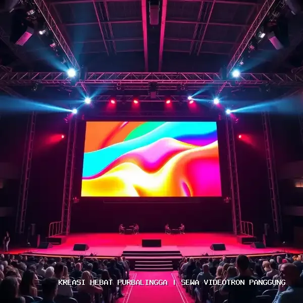 sewa videotron panggung Purbalingga