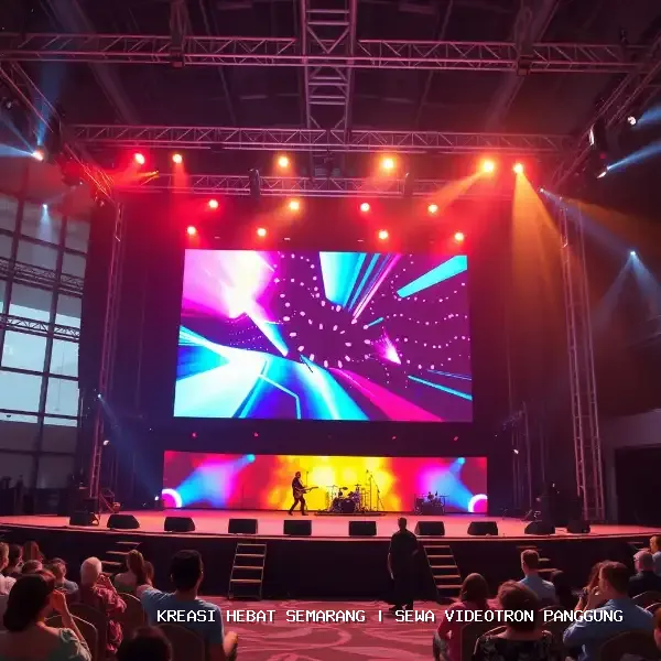 sewa videotron panggung Semarang