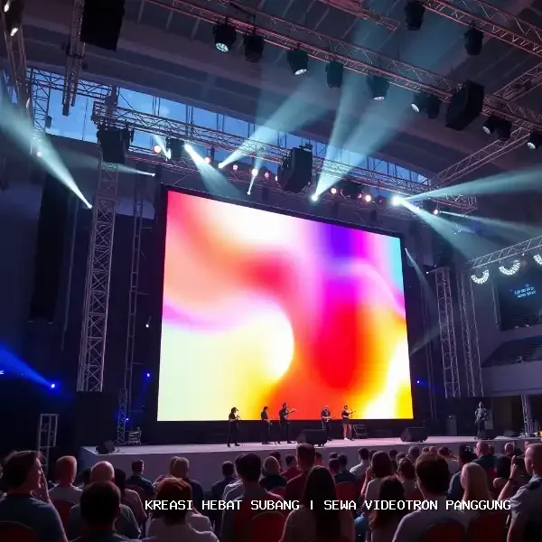 sewa videotron panggung Subang