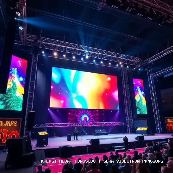 sewa videotron panggung Wonosobo
