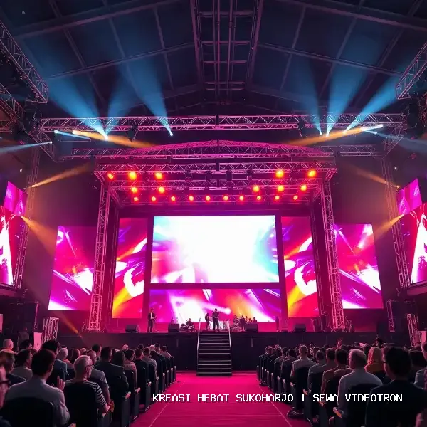 Jasa Sewa Videotron & LED Screen Display