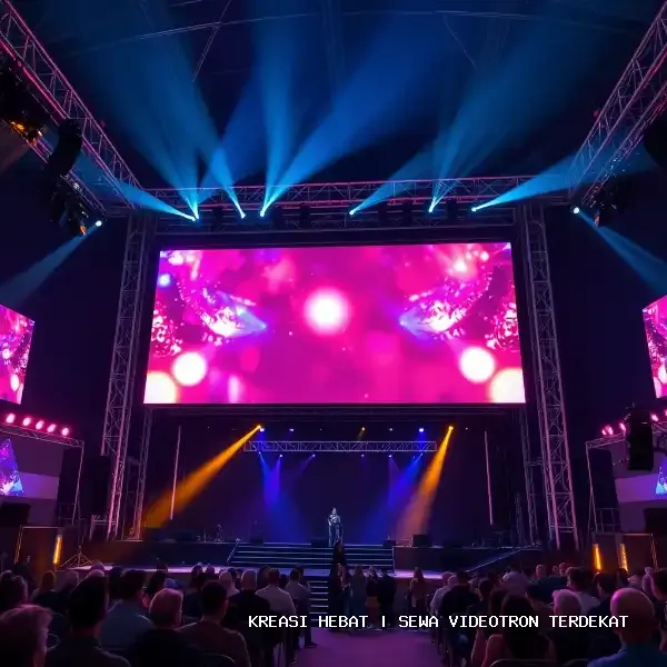 sewa videotron terdekat