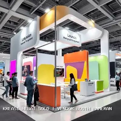 vendor booth pameran Solo